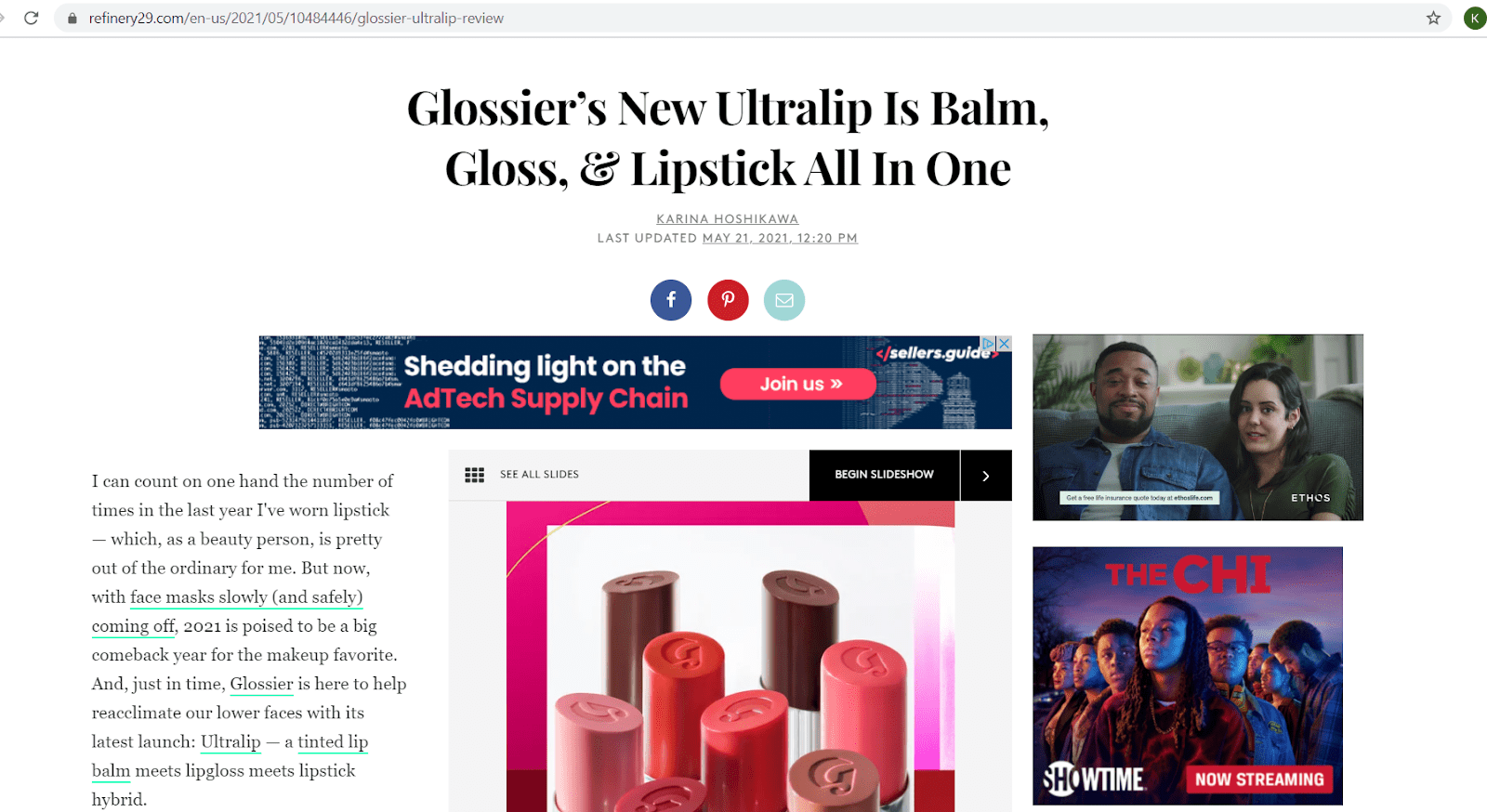 Glossier Ultralip Review
