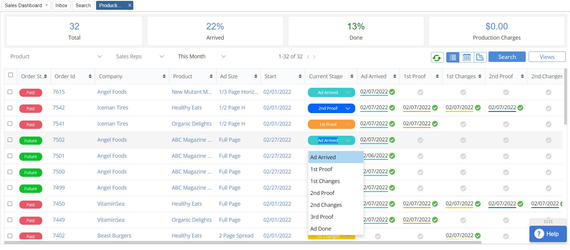 magazine advertising & ad sales software